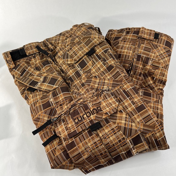 Turbine Boardwear Ski Snow Pants Size M Very Nice EUC Pockets Galore Cozy Warm - Picture 5 of 17